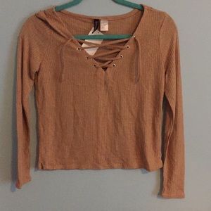 Mustard Cropped Sweater